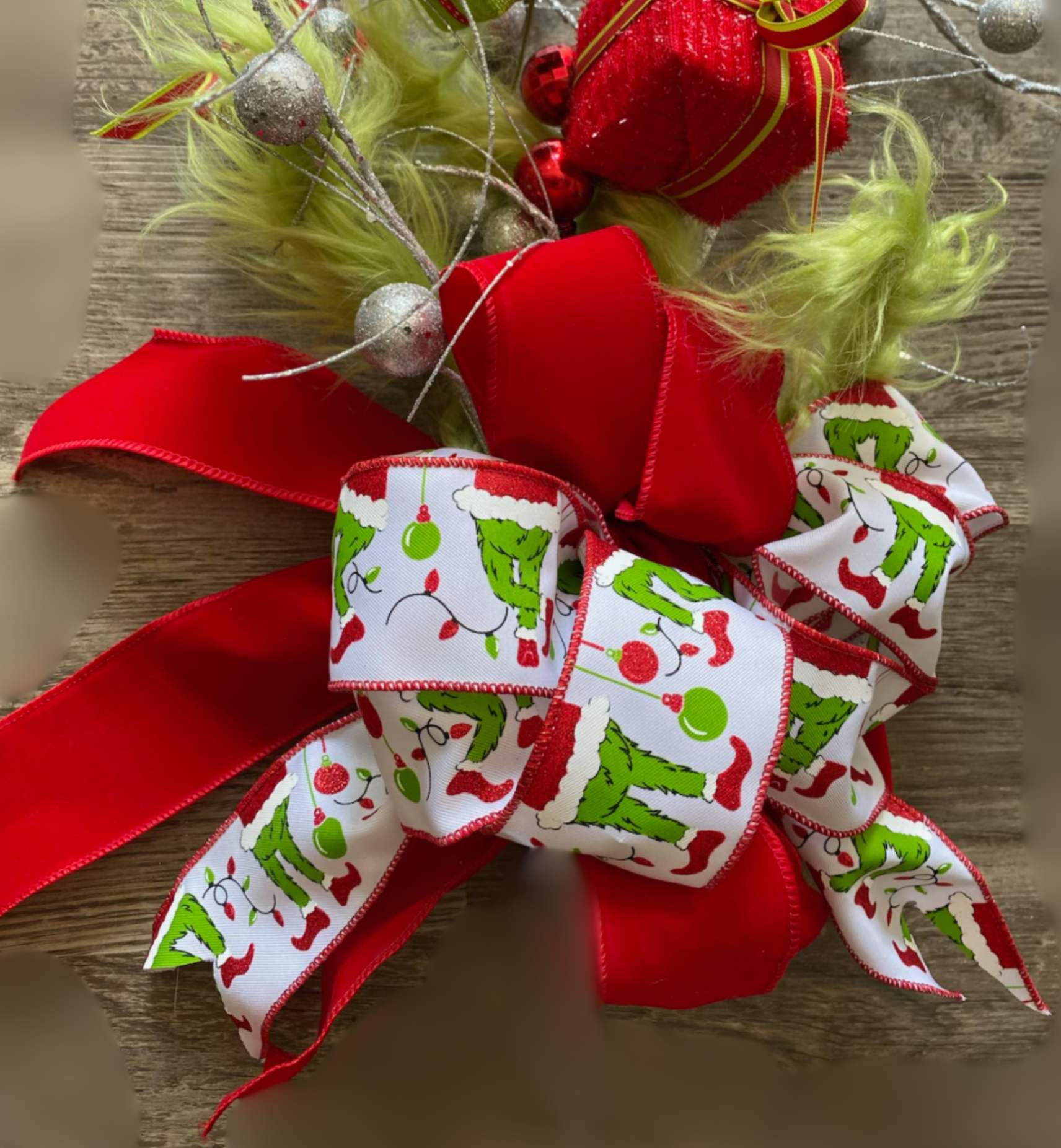 Custom Christmas Tree Topper - You're a Mean One