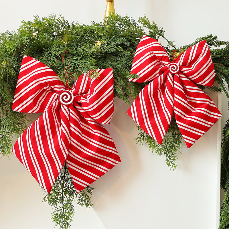 Red and White Bows