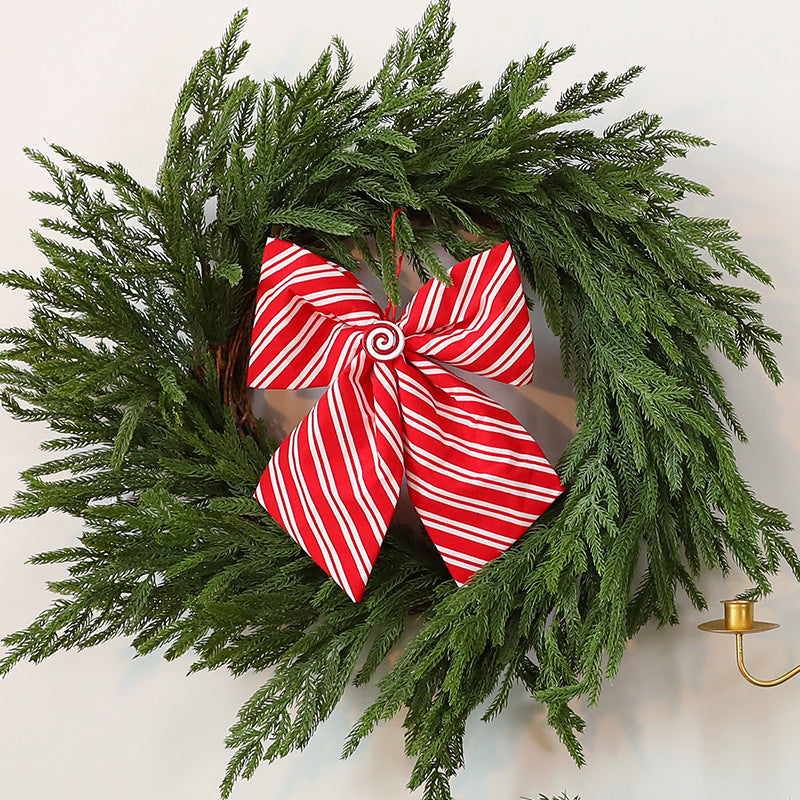 Red and White Bows