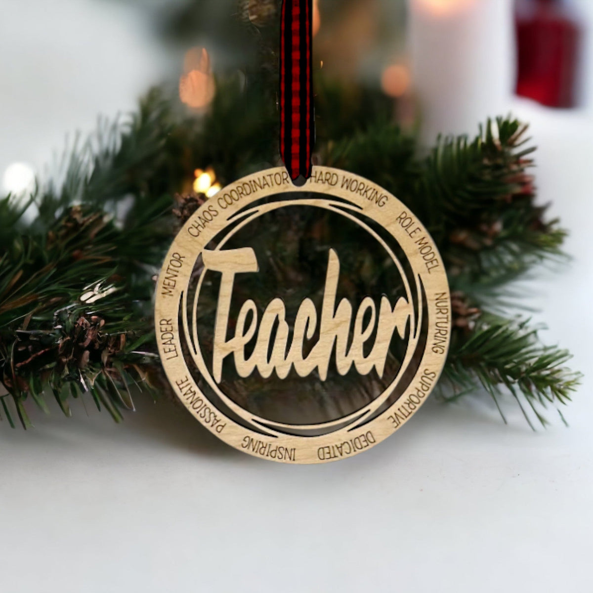 Teacher-Educator Christmas Ornament