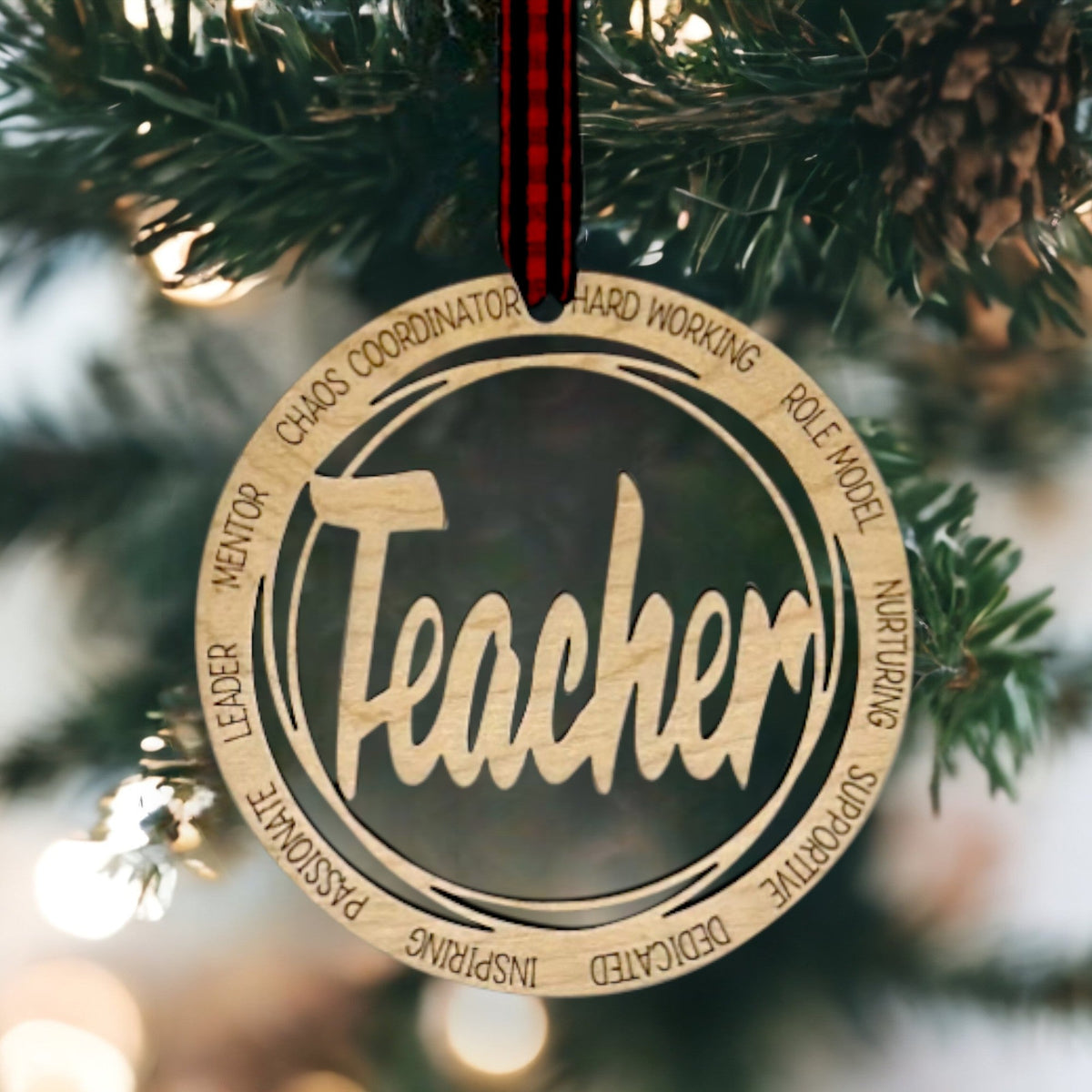 Teacher-Educator Christmas Ornament