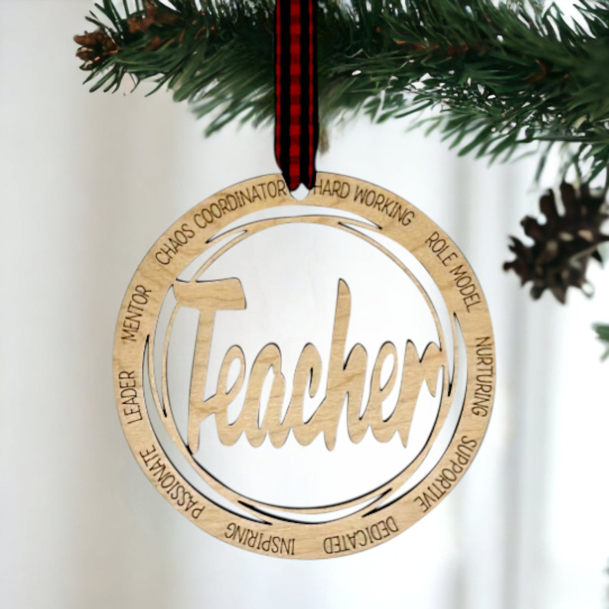 Teacher-Educator Christmas Ornament