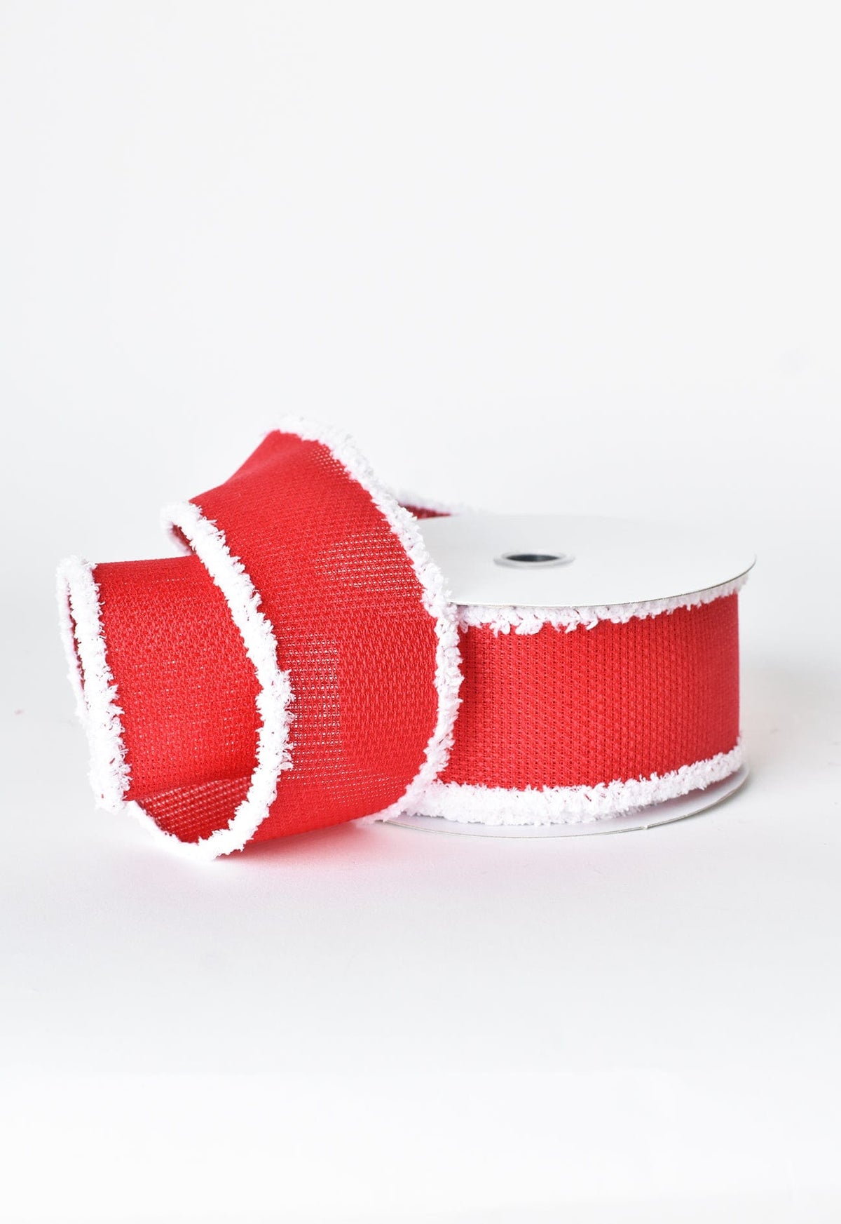 2.5" x 10yd Santa Suit Ribbon