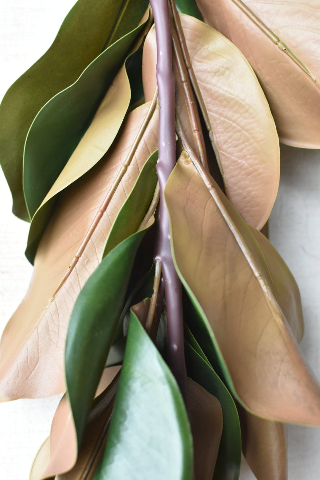 60" Deluxe Faux Magnolia Garland