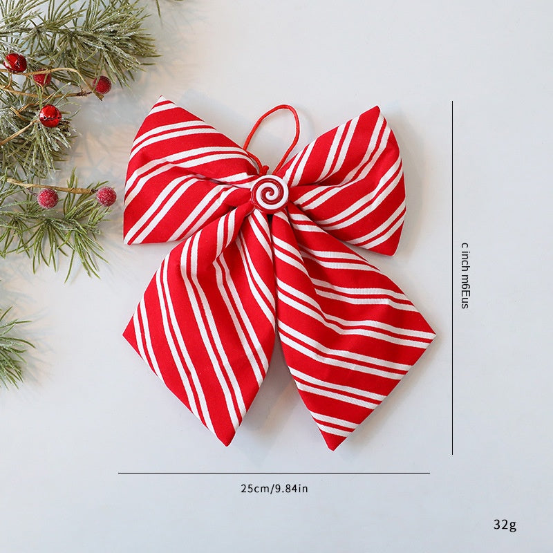 Red and White Bows