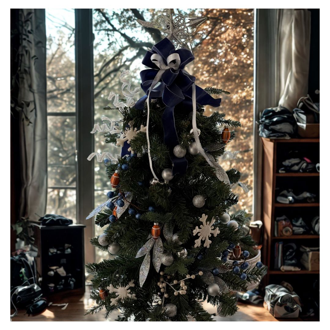 College Dorm Christmas Tree Kit - Customizable School Spirit Edition